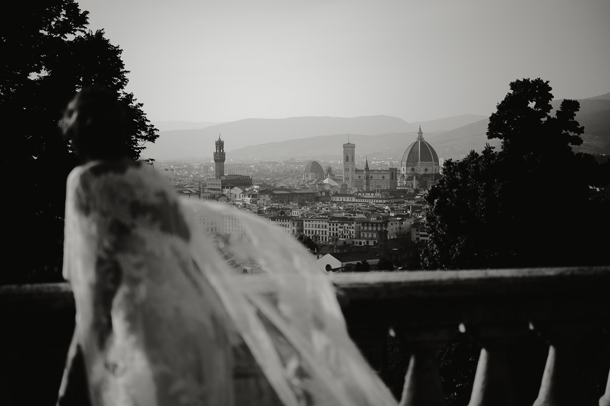 fotografo matrimonio firenze toscana piazzale michelangelo