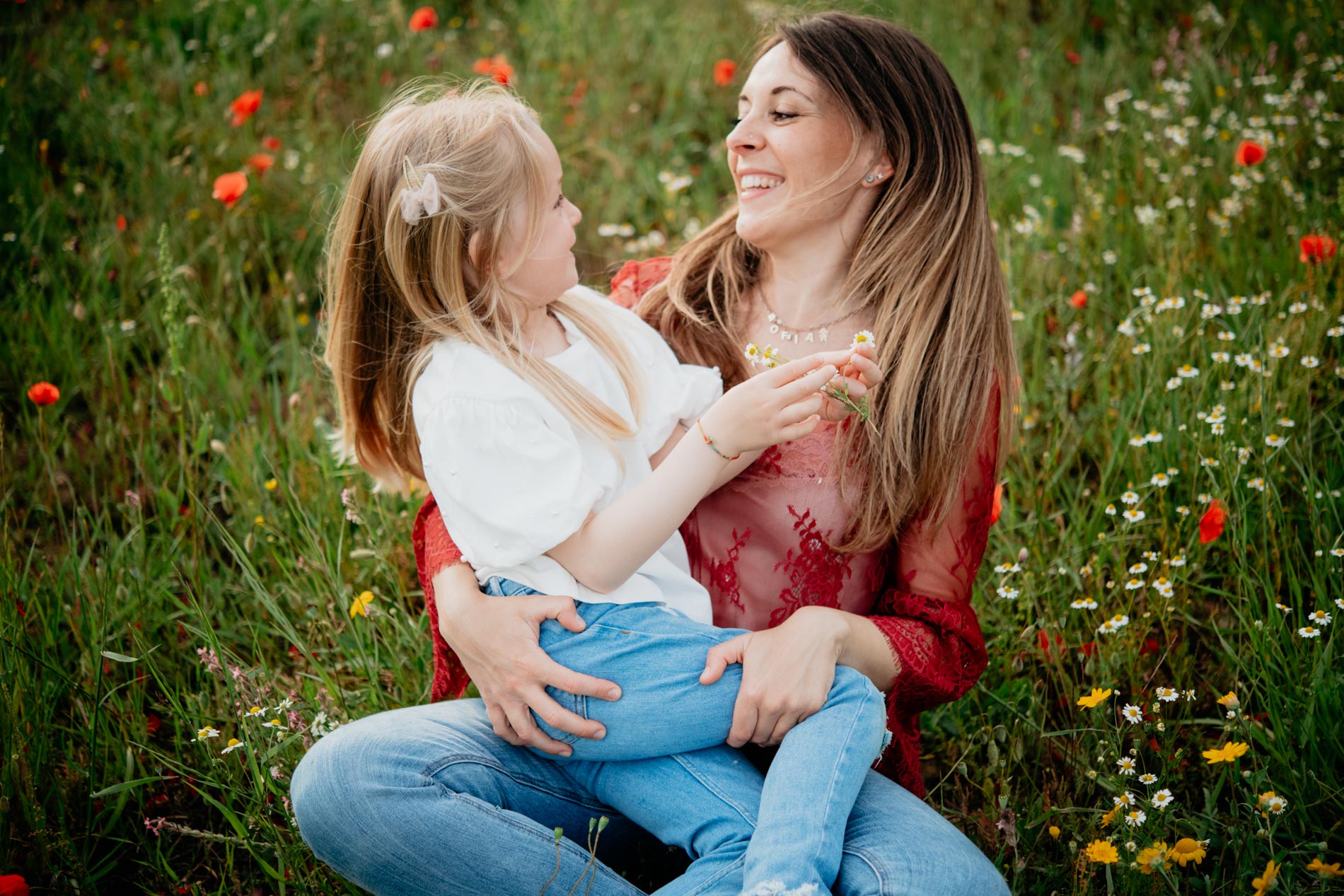 mamma e figlia sessione fotografica arezzo