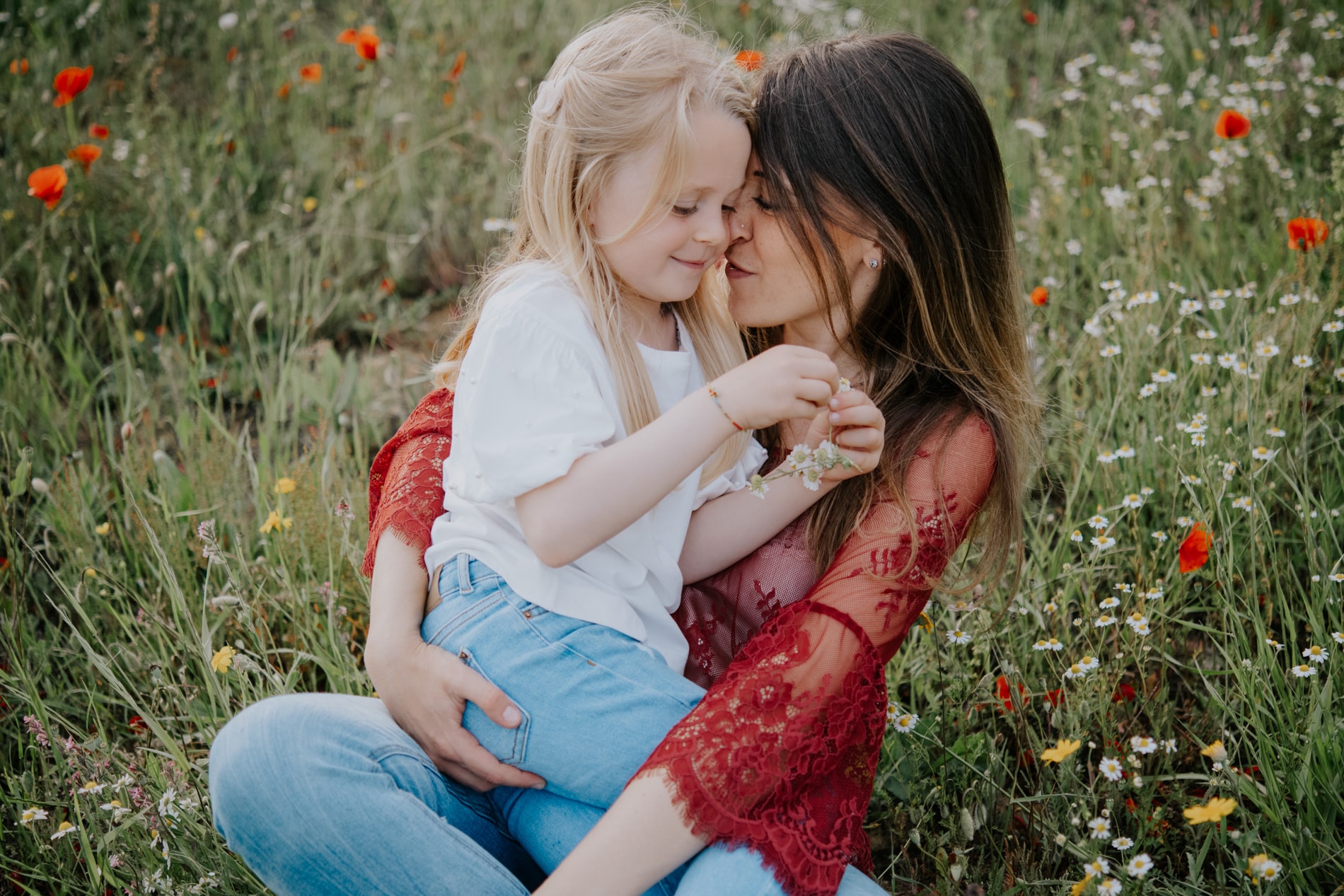 mamma e figlia sessione fotografica arezzo