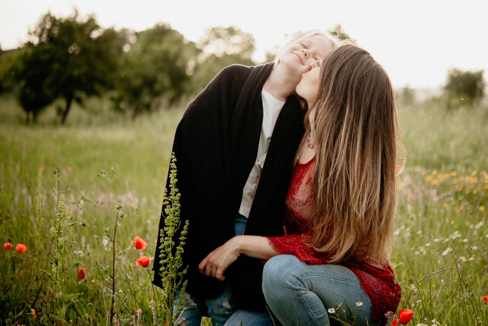 mamma e figlia sessione fotografica arezzo