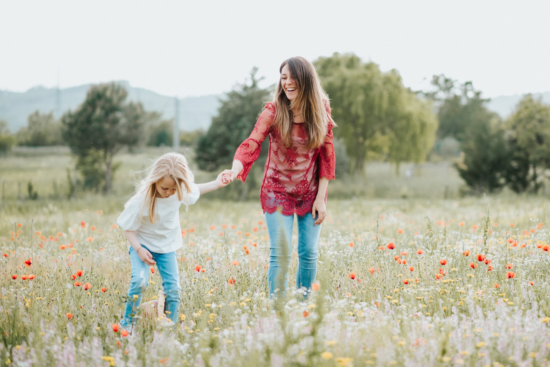 mamma e figlia sessione fotografica arezzo