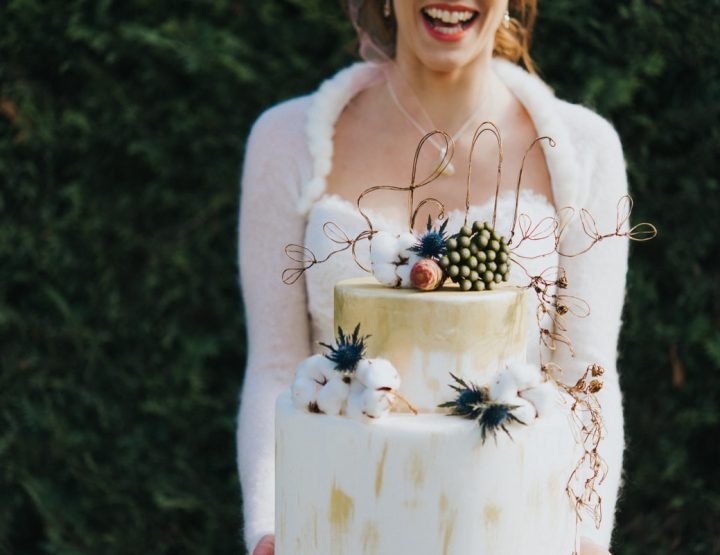 Winter wedding styled shoot