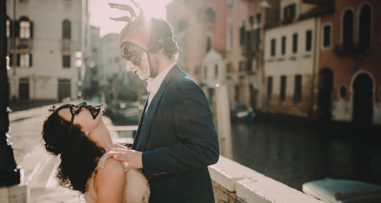 Honeymoon in Venice, Italy