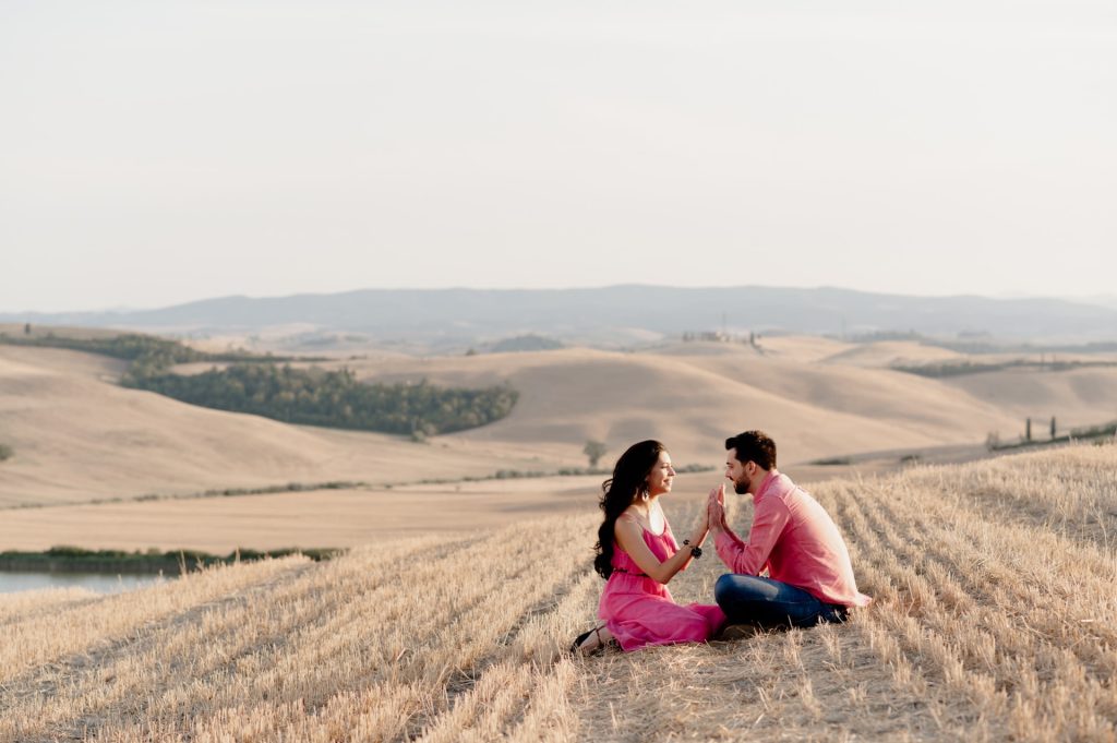 engagement val d'orcia