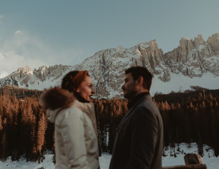 Engagement lago di Carezza, Bolzano