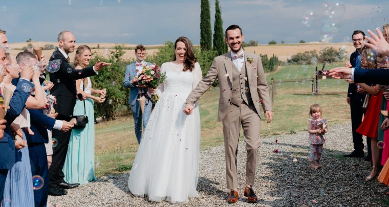 Matrimonio Susanne & Thomas **Agriturismo Il Rigo, Val d'Orcia, Toscana**