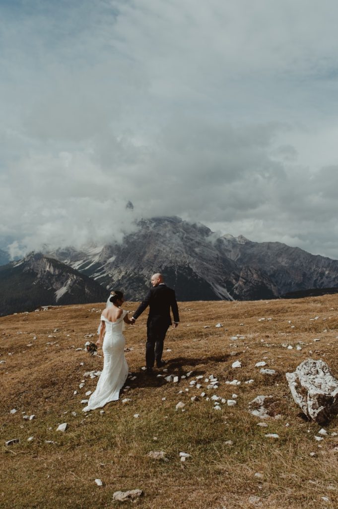 DOLOMITES WEDDING elopement PHOTOGRAPHER misurina