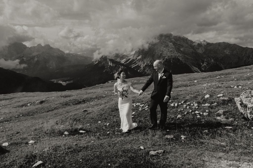 DOLOMITES WEDDING elopement PHOTOGRAPHER misurina