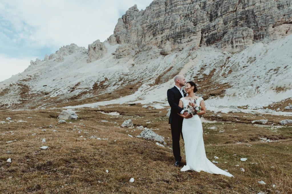 DOLOMITES WEDDING elopement PHOTOGRAPHER misurina