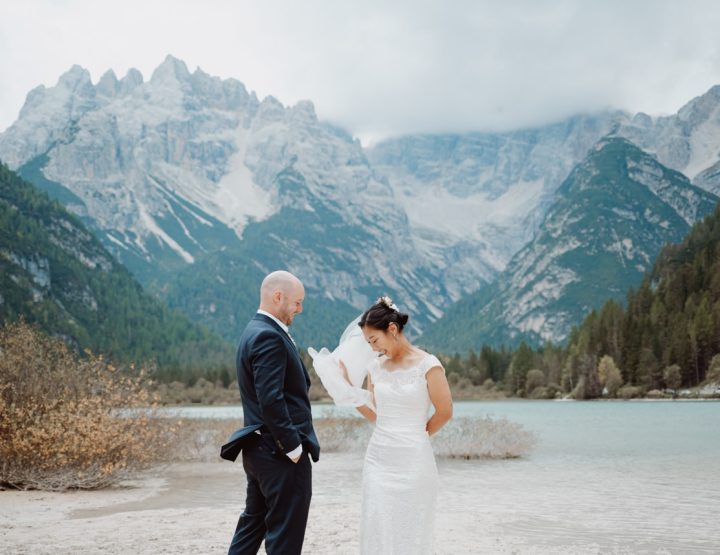 Elopement in the Dolomites, Misurina