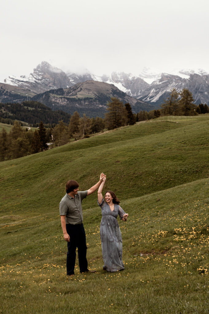 elopement photographer in dolomites