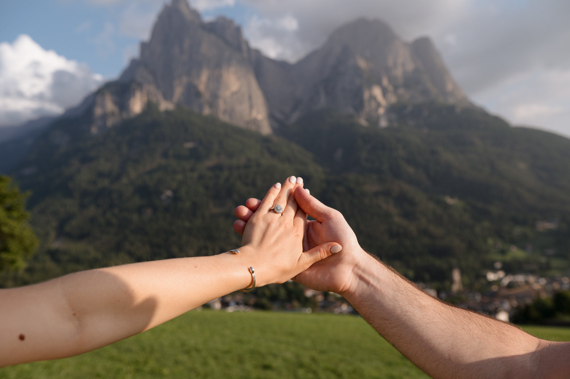 elopement photographer in dolomites