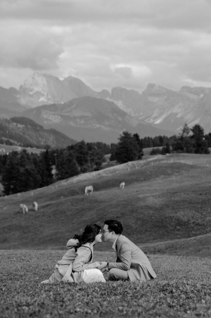 seiser alm, alpe di siusi wedding photographer