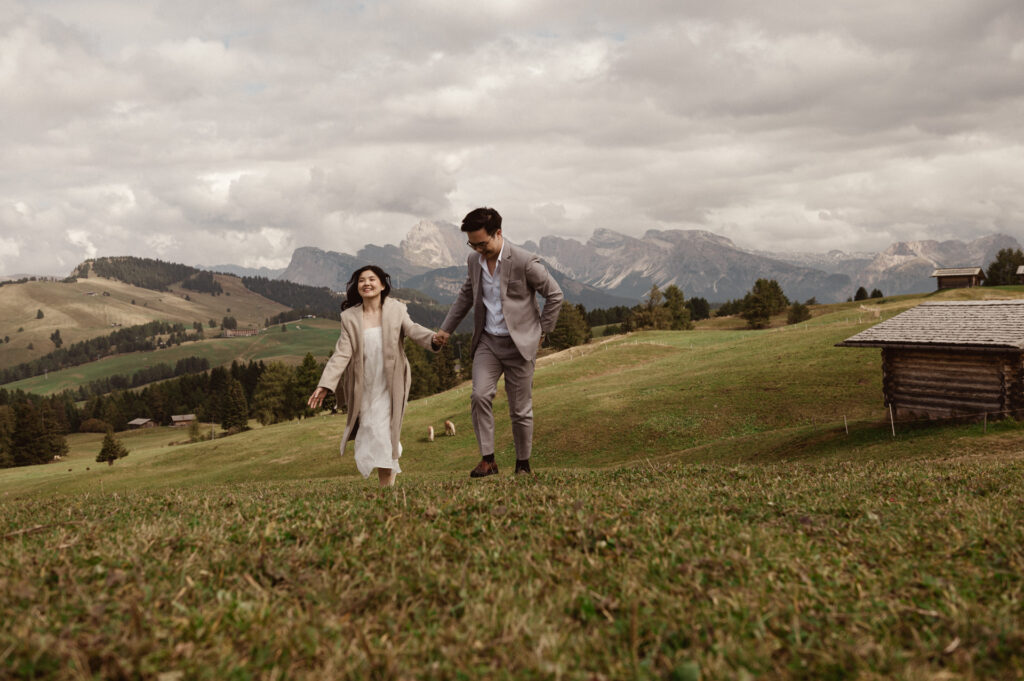 seiser alm, alpe di siusi wedding photographer