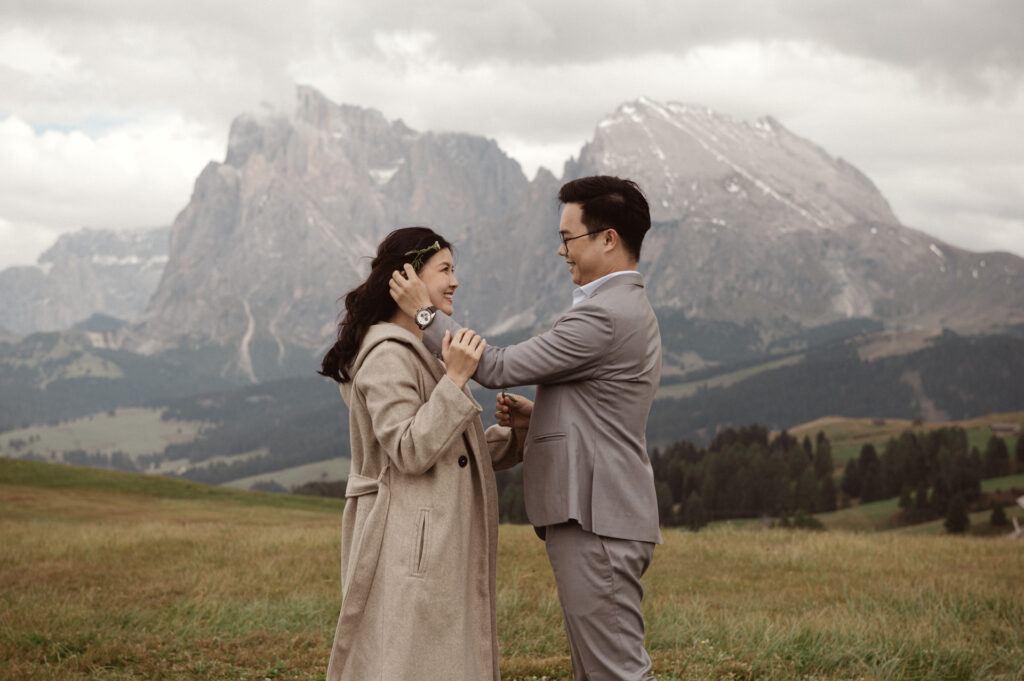 seiser alm, alpe di siusi wedding photographer